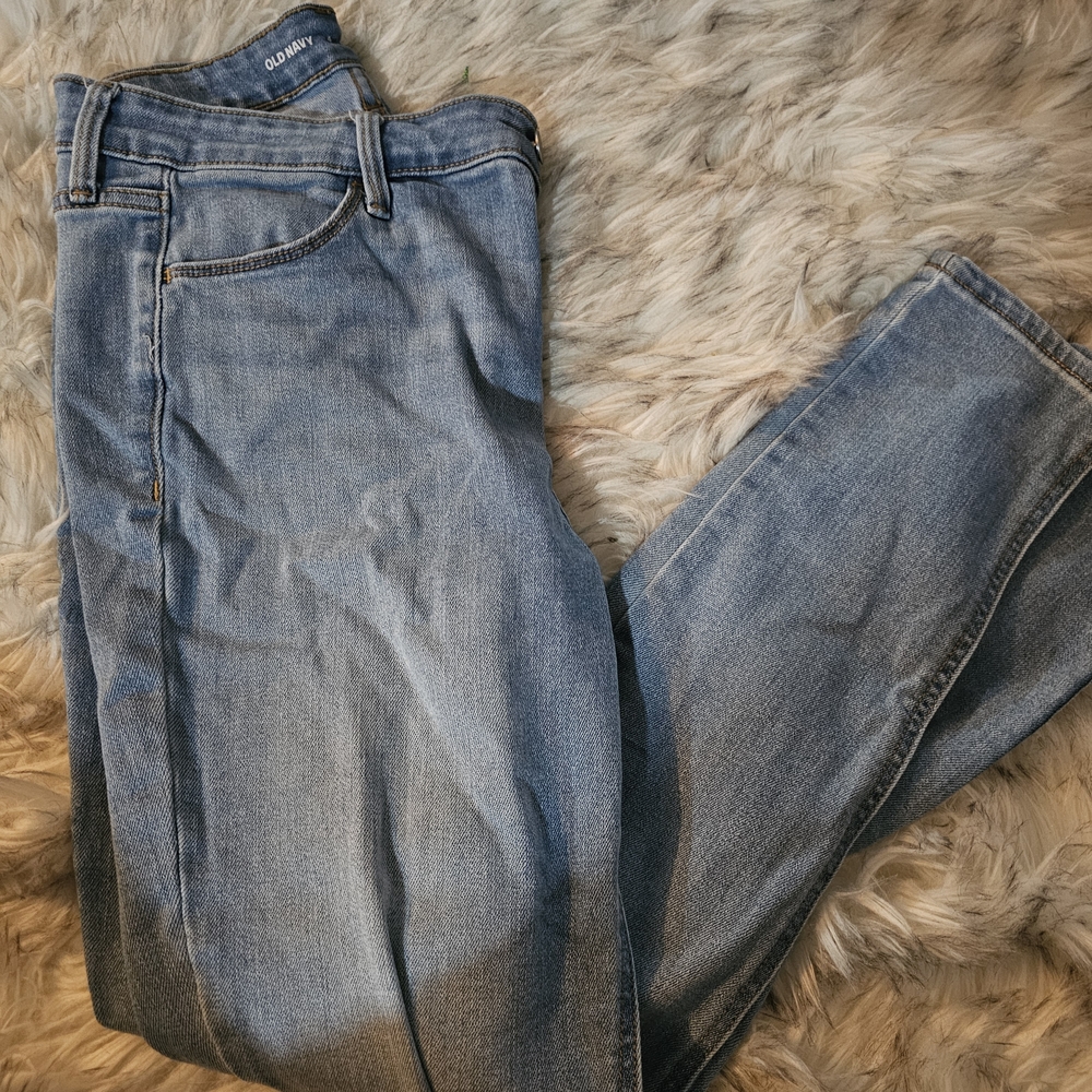 Old Navy Women's Super Skinny Blue Jeans